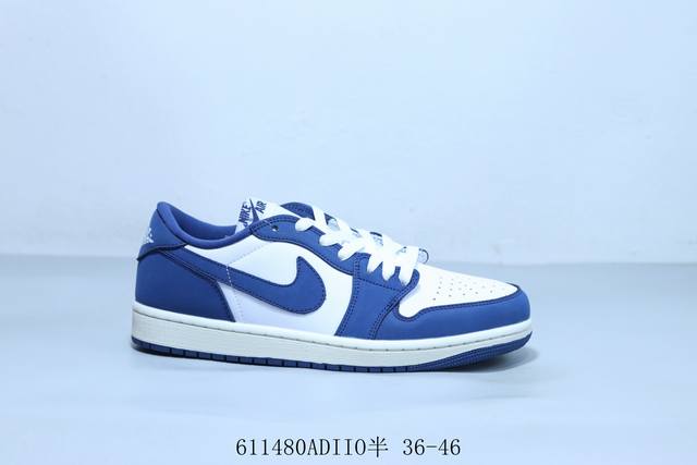 乔丹Air Jordan 1 Low Aj1 乔1低帮复古文化休闲运动篮球鞋 货号 Hq6998-104 611480Adiio半 36-46