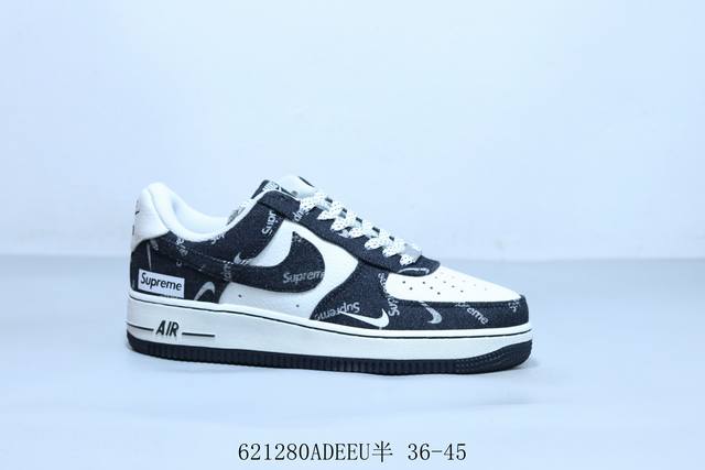 Nike Air Force 1 Af1耐克 低帮 空军一号休闲板鞋 货号 Lw9279-010 621 Adeeu半 36-45