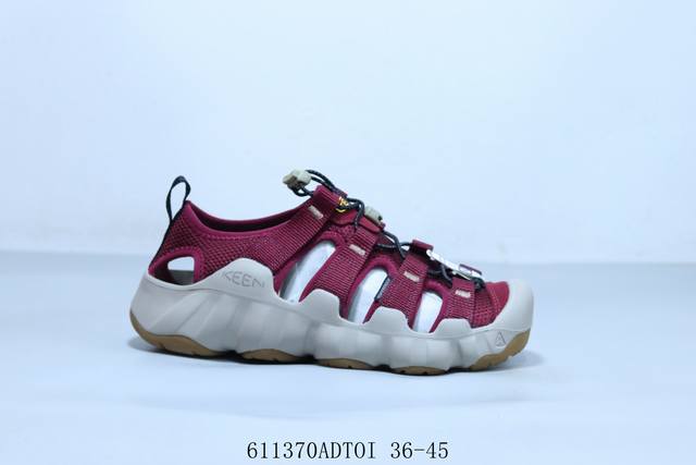 Keen Uneek Flat-M 平底编织弹力穿搭涉水休闲户外凉鞋 611370Adtoi 36-45