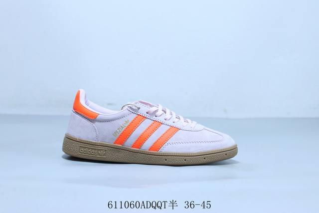 阿迪达斯 生胶 Adidas Spezial 复古休闲板鞋 全鞋采用猪八皮制作 牛筋耐磨大底 承载青春情怀的板鞋 货号 Js0250 6 60Adqqt半 36