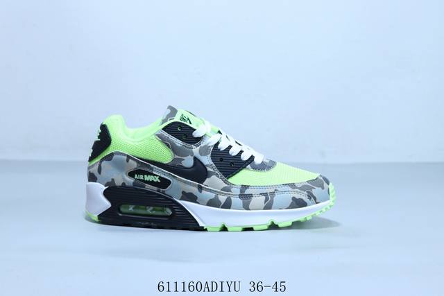 耐克 Nike Air Max 90 经典复古小气垫缓震跑鞋 611 Adiyu 36-45