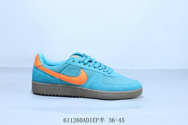 耐克 Nike Wmns Field General 开拓者复古休闲板鞋 611260Adiep半 36-45