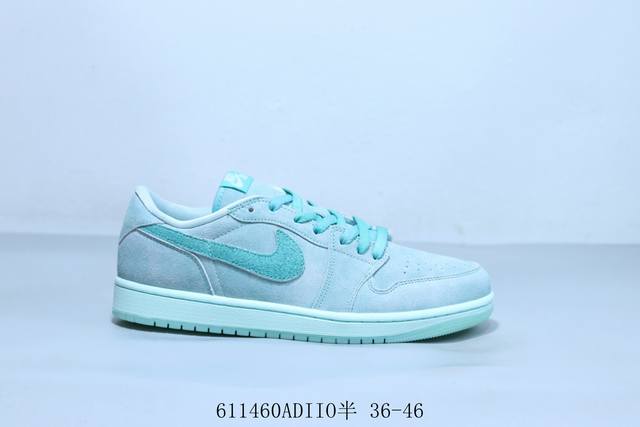 乔丹Air Jordan 1 Low Aj1 乔1低帮复古文化休闲运动篮球鞋 货号 Hq8111-300 611460Adiio半 36-46