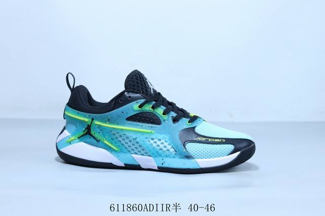 乔丹 Jordan Heir Pf 塔解构泡棉系列机能运动慢跑鞋 611860Adiir半 40-46