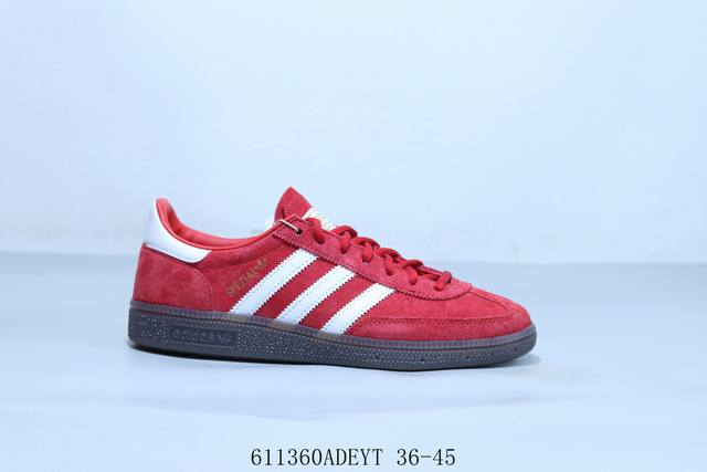 阿迪达斯 生胶 Adidas Spezial 复古休闲板鞋 全鞋采用猪八皮制作 牛筋耐磨大底 承载青春情怀的板鞋 货号 Fv1227 611360Adeyt 3