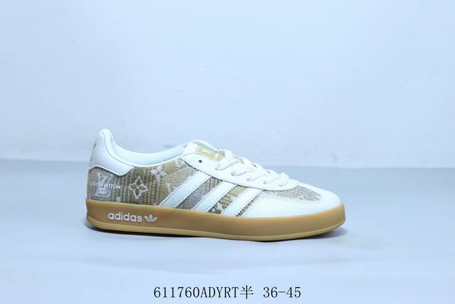 阿迪达斯三叶草Adidas Originals Samba Vegan Og”Spd“桑巴舞系列绅士德训足球风百搭低帮休闲运动板鞋 货号 Sc9207-729