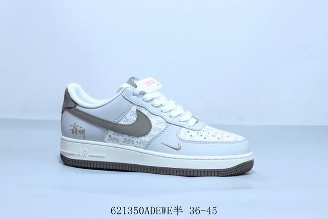 耐克 Nike Air Force 1 Af1耐克 低帮空军一号休闲板鞋 货号 Zh2598- 621 Adewe半 36-45