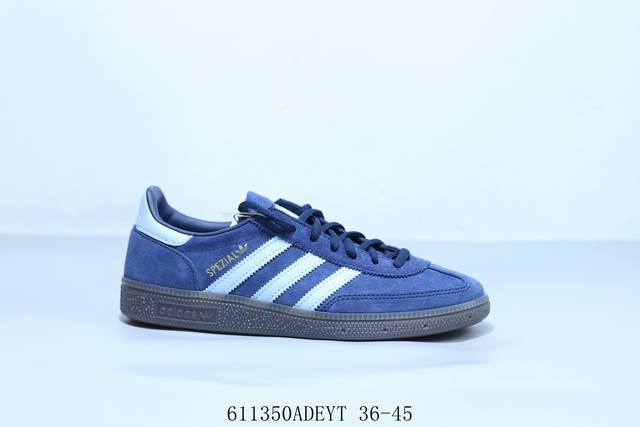 阿迪达斯 生胶 Adidas Spezial 复古休闲板鞋 全鞋采用猪八皮制作 牛筋耐磨大底 承载青春情怀的板鞋 货号 Bd7633 611350Adeyt 3