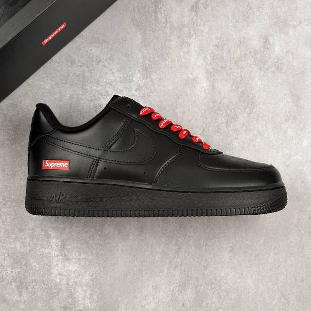 本地 核心私 Nike Air Force 1 Low Supreme联名 空军一号低帮运动休闲板鞋 原楦头原纸板 打造纯正空军版型 专注外贸渠道 全掌内置蜂窝