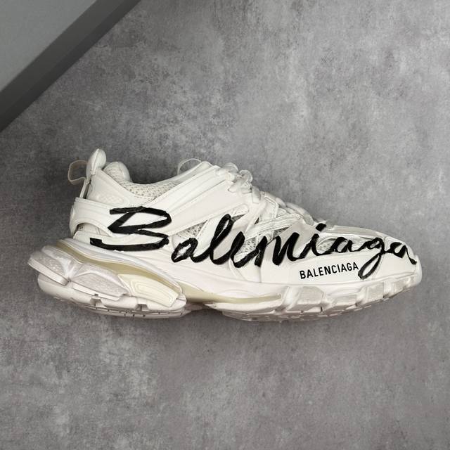 特价本地 核心私 I8版 Balenciaga 巴黎世家3.0系带低帮老爹鞋 Balenciaga3.0 Track.2 Open Sneaker 巴黎世家3.