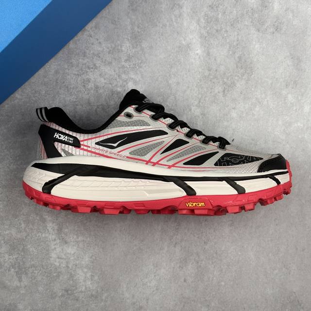 本地 核心私 Hoka U Mafate Speed 2 马法特二代超轻厚底轻量山地跑步鞋 #轻量化材料Fresh Foam。超轻量中底全部用料过3C认证！ 滚