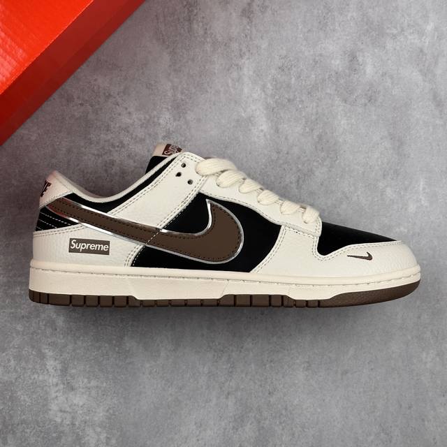 本地 核心私 Nike Sb Dunk Low X Supreme 联名 低帮休闲运动板鞋 原装头层材料 独家版型蒸餾加工 帶來的是更好的视觉和脚感体验 大厂纯