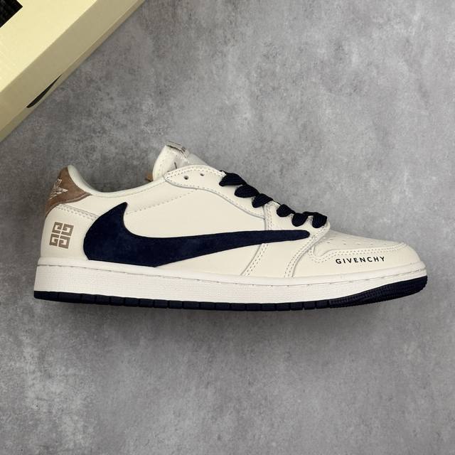 本地 核心私 Nike Air Jordan 1 Low Og Sp X Givenchy 定制Aj联名-高端定制 低帮复古文化板鞋 #定制鞋盒 大厂纯原品质出