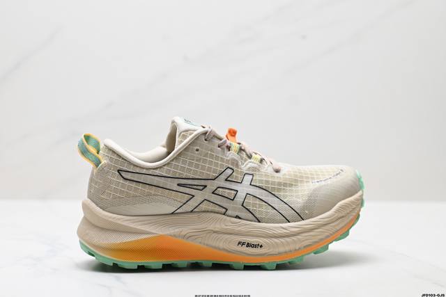 公司级Asics Gel-Trabuco Max 3 亚瑟士 网面透气 耐磨 越野跑步鞋 这双鞋的外观设计超级吸引人 简约大气 色彩搭配也很时尚 Asics亚瑟
