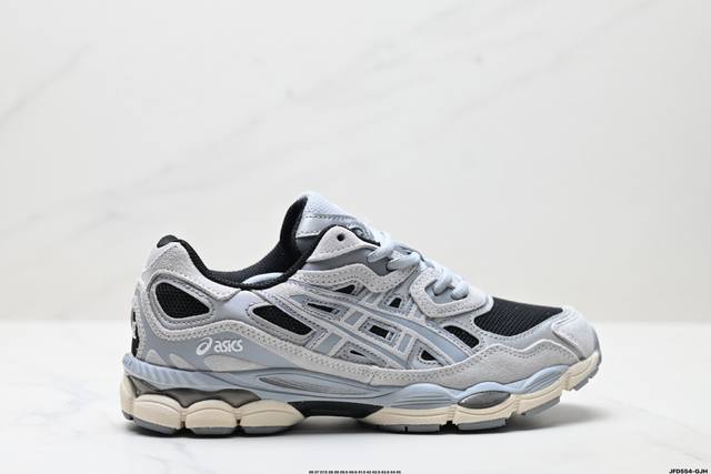 公司级Asics Gel-Nyc 亚瑟士 透气网眼鞋面 配合部分合成革材质 采用全新Ahar+橡胶材质 更加耐磨 货号:1203A383-004 尺码:36 3