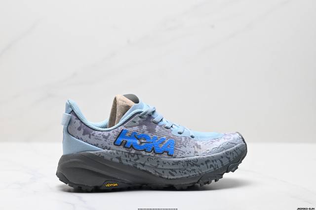 公司级Hoka Speedgoat 6 轻量低帮户外越野跑鞋 户外山脉越野轻量运动跑鞋 货号:1147832 尺码:36 36.5 37.5 38 38.5 3
