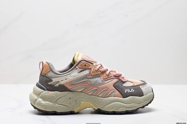 公司级Fila 斐乐蕨草鞋Fern女鞋运动鞋 2025新款户外老爹鞋反光休闲鞋 货号:F12W331101Fcm Id:Jgd170-Gjg