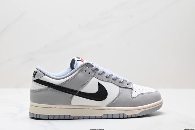 公司级耐克Nike Dunk Low 扣篮系列 复古低帮休闲运动滑板板鞋 采用脚感柔软舒适Zoomair气垫 有效吸收滑板等极限运动在落地时带来的冲击力 街头运