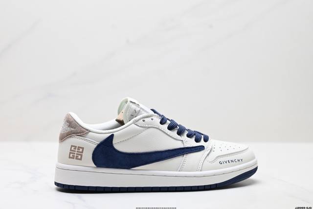 真标Nike Air Jordan 1 X Travis Scott Aj1倒勾 乔一倒钩 耐克 低帮文化篮球鞋 货号:Dm7866-103 尺码:36 36.