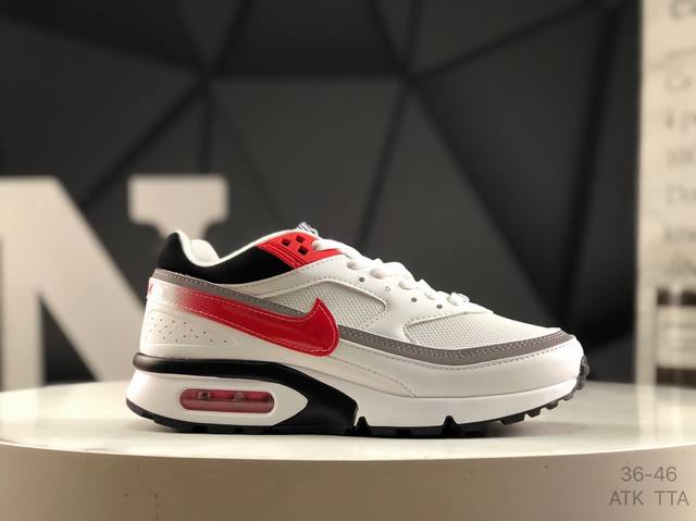 耐克Nike Air Max Classic Bw 经典拼接休闲运动跑步鞋 货号：820344 008 尺码：如图所示 Atk Tta