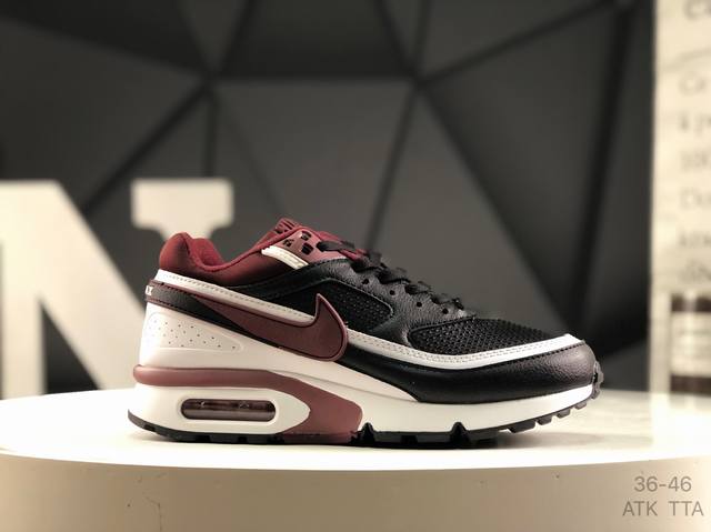 耐克Nike Air Max Classic Bw 经典拼接休闲运动跑步鞋 货号：Dm6446 001 尺码：如图所示 Atk Tta