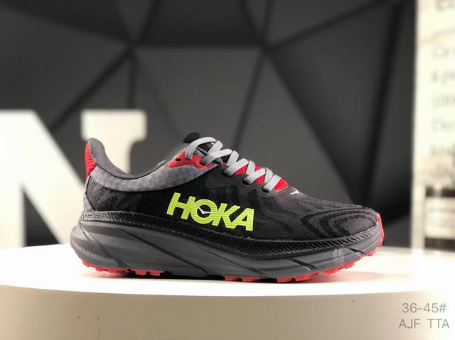 Hoka 霍卡 Hoka One Onehoka Challenger Atr 7男女士跑步鞋 减震回弹稳定多功能运动鞋 货号：1134497 Onn 码数：3