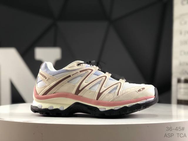 Salomon萨洛蒙 Xt-Quest 减震防滑耐磨防水 低登山徒步鞋 黑色乌木色金属银纯原外贸平台特供订单 耗时半年巨作 全套原纸板楦头开发 原厂特供网布配套