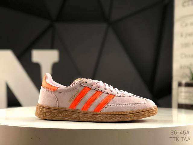 阿迪达斯 Adidas Samba Og 桑巴德迅板鞋立体Samba烫金Logo 区别市场一切版本 针车走线 冲孔均为最高标准打造 后跟港宝材料定型 反口弧度完