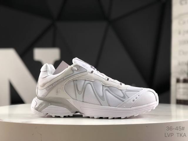 萨洛蒙 Salomon Xt-Whisper 萨洛蒙户外越野跑鞋 鞋面采用Sensifit贴合技术 全方位贴合包裹脚型 鞋跟部鞋底牵引设计 提供强大的抓地性能