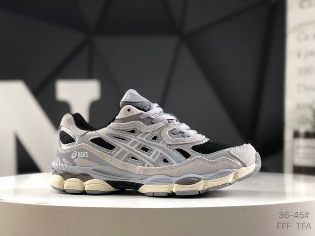 Asics 亚瑟士 Gel-Nyc 低帮运动休闲跑步鞋 平台专供品质 区别市面通货 货号：1203A383-106 尺码：36 37 37.5 38 39 39