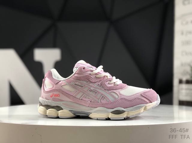 Asics 亚瑟士 Gel-Nyc 低帮运动休闲跑步鞋 平台专供品质 区别市面通货 货号：1203A383-004 尺码：36 37 37.5 38 39 39