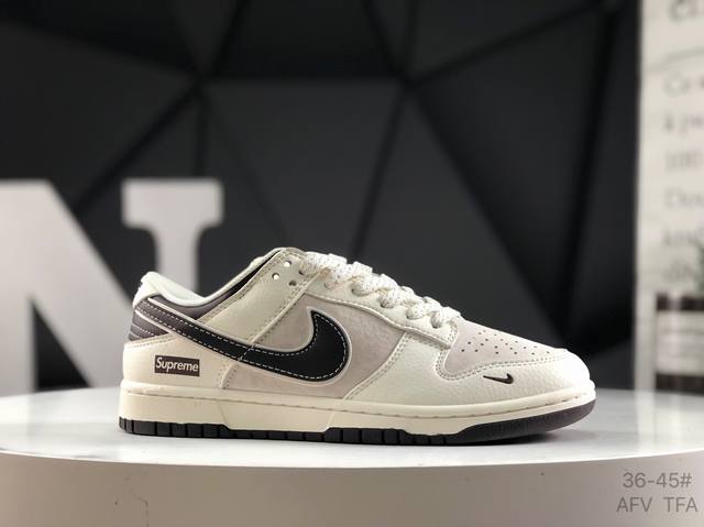 头层带半码 耐克Nike Dunk Low 配色低帮休闲运动滑板板鞋 3M反光 大厂纯原品质出货 纯正版型 定制鞋盒 皮料切割干净无任何毛边 细节完美 超高清洁