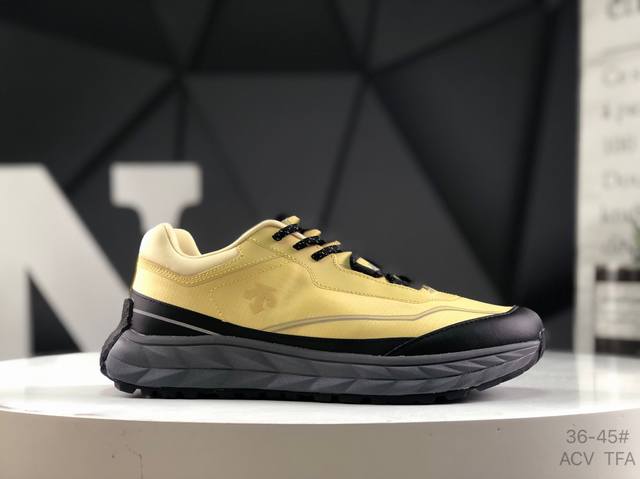 迪桑特 Descente Boa Dualis都市通勤 Gore-Tex 时尚舒适 防滑耐磨 时尚休闲运动覆盖防水男子越野跑鞋 官方同步上架 适合技术路线单日徒