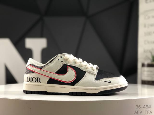 耐克 Nk Sb Dunk Low 低帮休闲运动板鞋独家版型，柔软皮革鞋面，冲击视觉和脚感体验 定制鞋盒 大厂纯原品质出货 超高清洁度 皮料切割干净无任何毛边