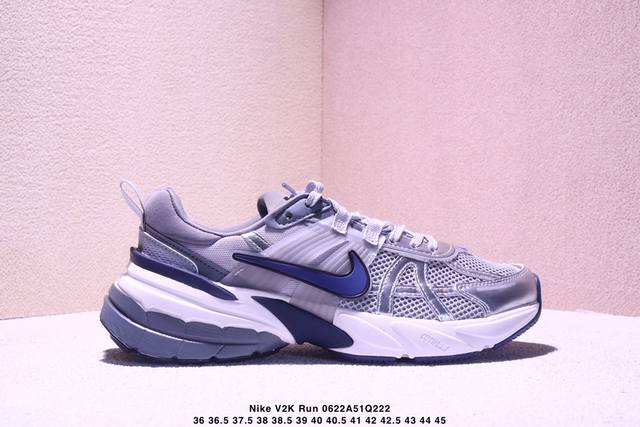 Nike V2K Run 舒适百搭防滑 低帮 休闲跑步鞋 Xm0622Q222