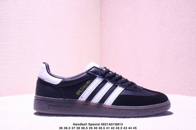 公司级Adidas Handball Spezial 阿迪达斯经典款 复古休闲板鞋 官方货号: 尺码:36 36.5 37 38 38.5 39 40 40.5