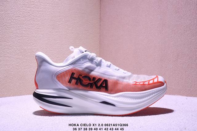 Hoka One One Cielo X1 马拉松专业竞速跑步鞋 货号:1162058 尺码:36～45 Xm0621Q366