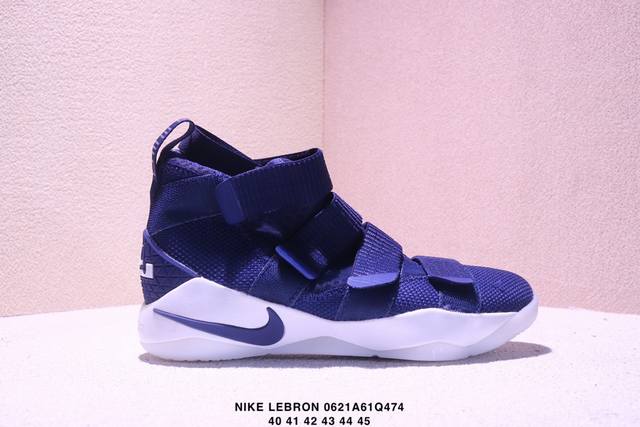 耐克Nike 耐克 高品质 Lebron Soldier Xi Ep詹姆斯战士1篮球鞋 耐磨防滑 缓震 可实战高帮篮球鞋！ 货号：943155 403 Size