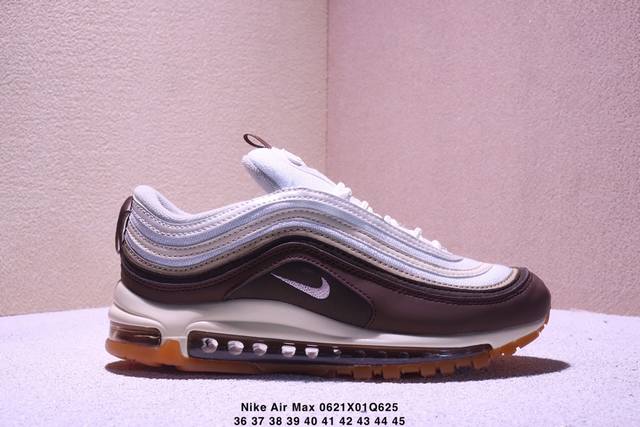 真标Nike Air Max 97 Se 子弹头 耐克全掌气垫缓震运动鞋 尺码:36-45 Xm0621Q625