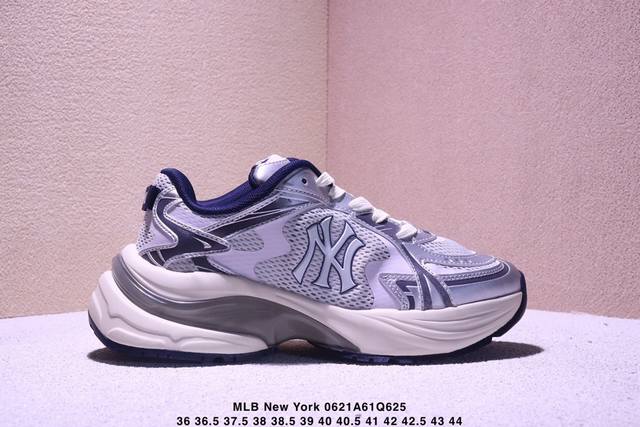 公司级Mlb New York Yankees Curve Runner 舒适百搭 防滑耐磨 低帮 流浪鞋跑步鞋 货号:3Arnspl4N 尺码:36 36.5