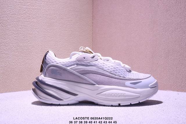 Lacoste法国鳄鱼 Odyssa 织物 休闲舒适 低帮 生活休闲鞋 男女款 Xm0620Q222