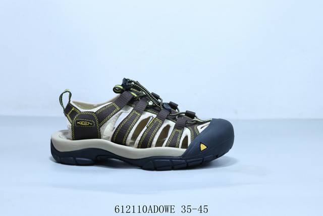 Keen Uneek Flat-M 平底编织弹力穿搭涉水休闲户外凉鞋 612 Adowe 35-45