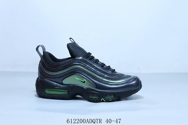 耐克Nike Wmns Air Max 97 Essential Sail Black Photon Dust 复古气垫百搭休闲运动慢跑鞋 货号 Im2174-