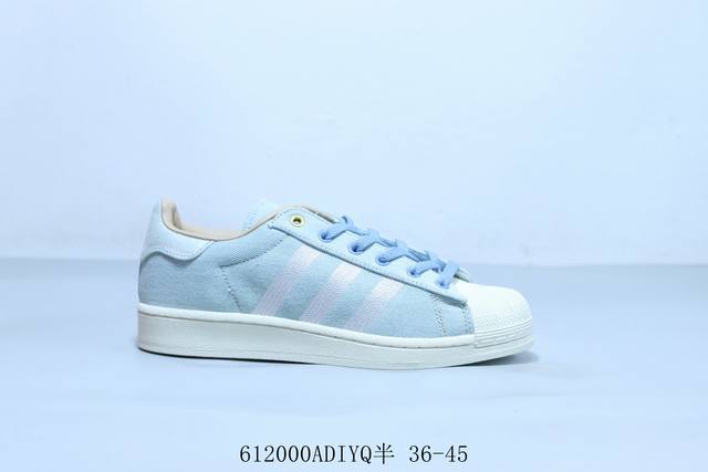 阿迪达斯Adidas Originals Superstar防滑耐磨轻便透气 低帮 贝壳头板鞋 货号 Jh5589 6 00Adiyq半 36-45
