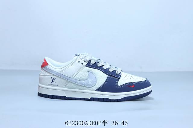 耐克 Nike Sb Dunk Low Pro 复古低帮 休闲运动滑板板鞋 联名 货号 Jp2120-004 622 Adeop半 36-45