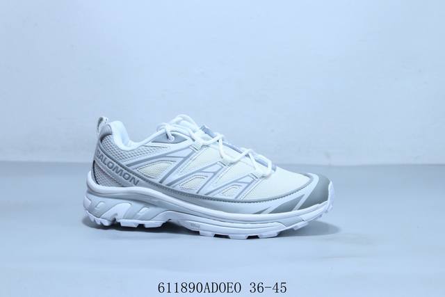 Salomon 萨洛蒙Xt-6 Expanse复古潮流跑步鞋 男女同款合金灰 货号 417414-23 611890Adoeo 36-45