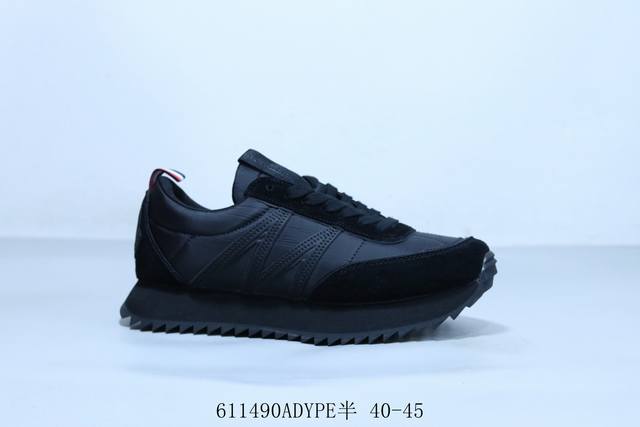 Moncler 盟可眯 Pacey 低帮华夫系列生活百搭休闲跑鞋 611490Adype半 40-45
