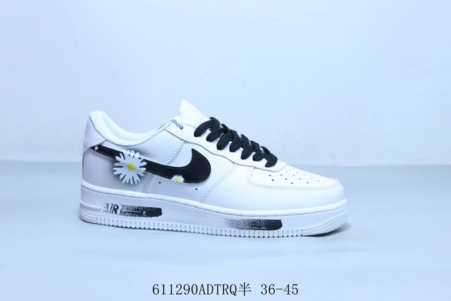 耐克 Nike Air Force 1 Af1耐克 低帮 空军一号休闲板鞋 货号 Aq3692-001 611290Adtrq半 36-45