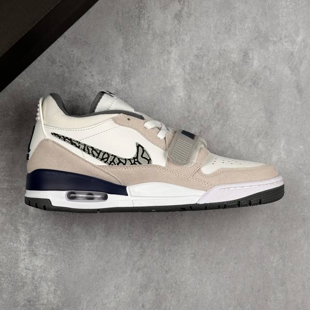 本地 核心私 Air Jordan Legacy 312 Low 低帮 白灰蓝 Aj312 乔丹312代 乔丹篮球鞋系列 号称 “最强三合一” 的Air Jor