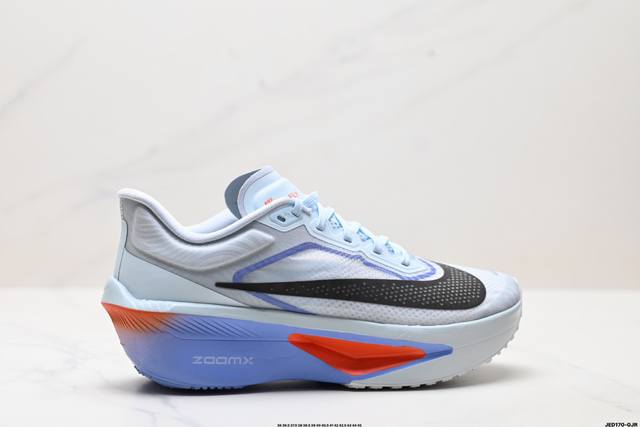 公司级Nk Zoomx Invincible Run Flyknit Fk6 Zoom Fly 6轻量飞织低帮休闲运动慢跑鞋 此鞋专为长跑运动员而生 是为5至1